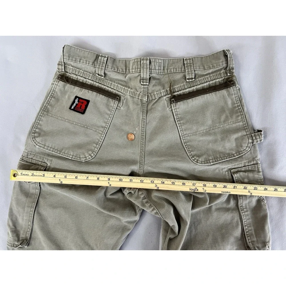 Wrangler RIGGS Workwear US‎ Men's 34x30 Ripstop Ranger Cargo Pants Y2K